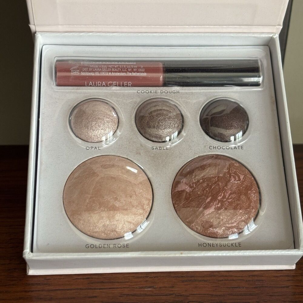 Laura Geller Glam On The Go Palette 6 Piece Set New In Box